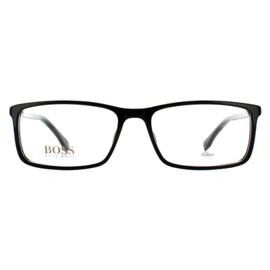 Hugo Boss Rectangular Herren Schwarz Brille Frames