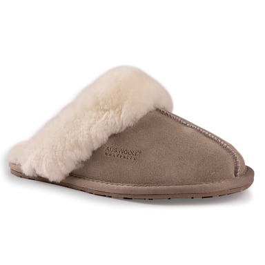 Aus Wooli Australia Unisex Schafsfell Wolle Shelley Hausschuhe
