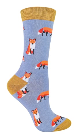 MISS SPARROW - Womens Novelty Animal Soft Bamboo Atmungsaktive Socken