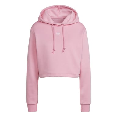 Adicolor Essentials Kapuzenpullover kurz Fleece adidas Originals Für Damen In Pink