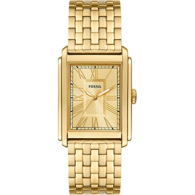 Fossil Carraway Gold Herren Armbanduhr FS6009