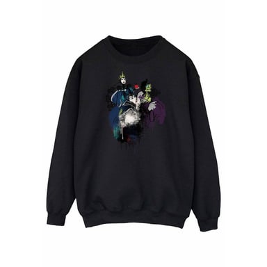 Disney Damen/Damen Schurken Sweatshirt (Schwarz)
