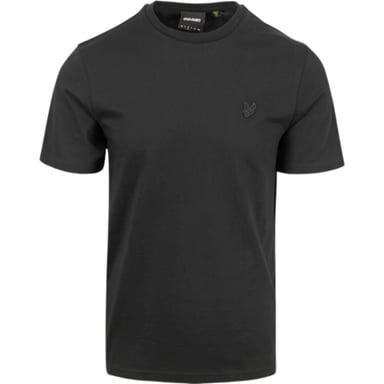 Lyle & Scott Tonal Eagle Schwarzes T-Shirt