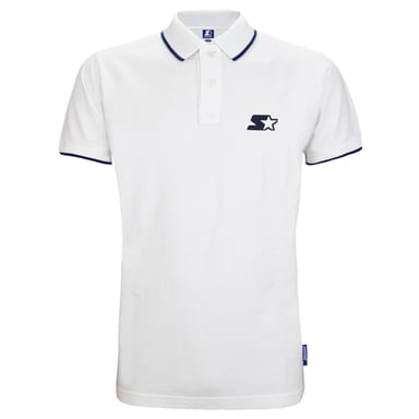 Starter Enhance Logo SHRT -Hülle weiße Männer Polo -Hemd CPE00037 Weiße Optikweiß weiß