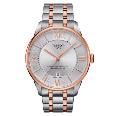 Tissot Chemin Des Tourelles Herren Mehrfarbige Uhr T0994072203801