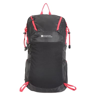 Mountain Warehouse - Rucksack "Inca", 18 Liter (Schwarz/Rot)
