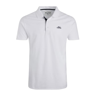 Weird Fish - "Miles" Poloshirt Baumwolle aus biologischem Anbau für Herren (Weiß)