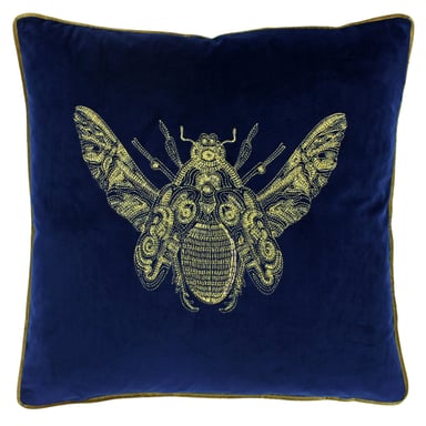 Cerana 50X50 PCushion Königsblau