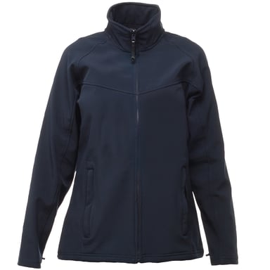 Regatta Womens/Ladies Uproar Softshell Jacket (wasserabweisend & winddicht) (Navy/Navy)