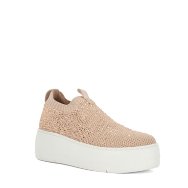 Dune Ladies Elements - Embellished Flatform Sock Trainers