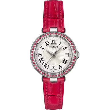 Tissot Bellissima Rot Damen Armbanduhr T1260106611300