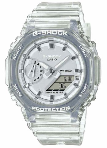 Casio G-Shock Damen Transparente Uhr GMA-S2100SK-7AER