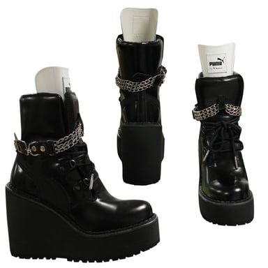 Puma x Fenty Black Grunge Stiefel - Frauen