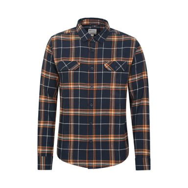 Mountain Warehouse - "Trace" Hemd für Herren Langärmlig (Leuchtend Blau)