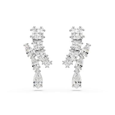 Swarovski 'Matrix' Damen-Ohrhänger aus Metall - Silber 5700418