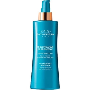 Esthederm Tan Prolonging Body Lotion.