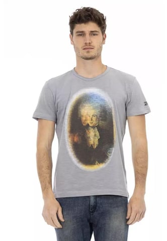 Bedrucktes Baumwoll-T-Shirt