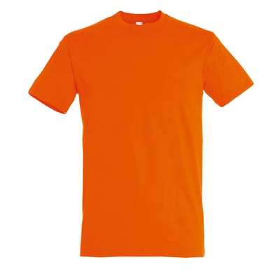 SOLS Herren Regent T-Shirt mit kurzen Ärmeln (Orange)