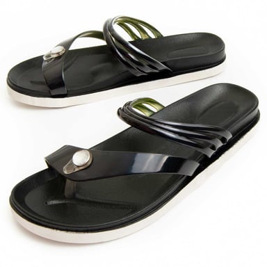Montevita Sandale Deobril in Schwarz