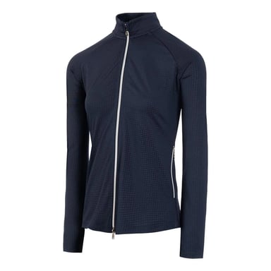 Island Green - Jacke Durchgehender Reißverschluss für Damen (Marineblau)