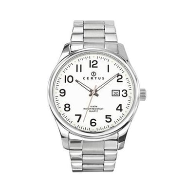 Certus: Weiße Herrenuhr