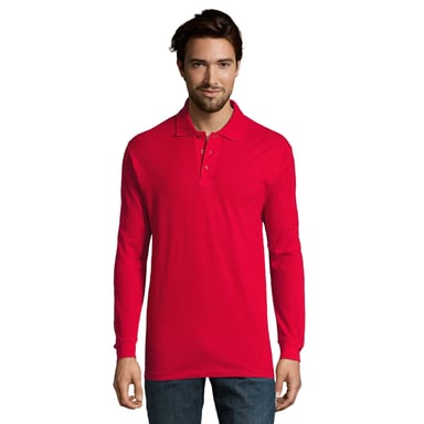 SOLS - "Star" Poloshirt für Herren Langärmlig ()