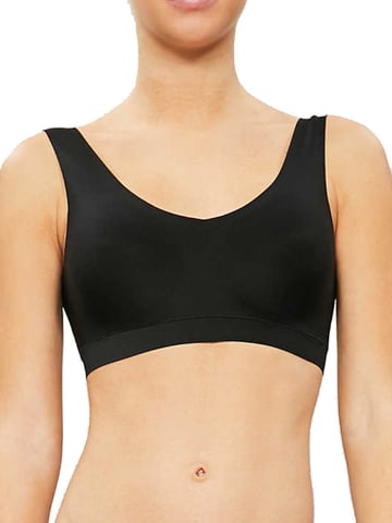 SoftStretch V-Neck Jersey Crop Top