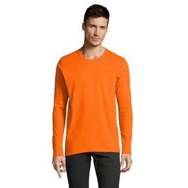 SOLS - "Imperial" T-Shirt für Herren Langärmlig (Orange)