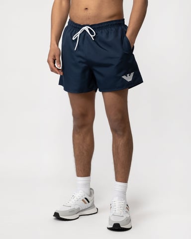 Emporio Armani Herren Schwimmshorts mit Eagle-Logo