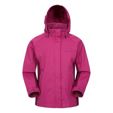 Mountain Warehouse Childrens/Kids Shelly II Wasserdichte Jacke (Berry)