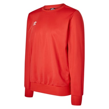 Umbro Herren Polyester Sweatshirt (Zinnoberrot)