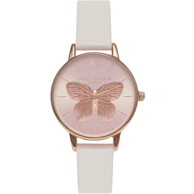 Olivia Burton Damenuhr Quartz Silber