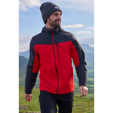 Mountain Warehouse - "Brisk Extreme" Jacke, wasserfest für Herren (Aktiv-Rot)