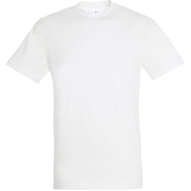 SOLS Herren Regent T-Shirt mit kurzen Ärmeln (Weiß)