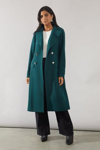 Wallis Berry Coat Womens Smart Jackets & Coats