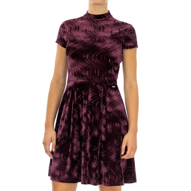 Armani Exchange Femme Robe   Manches courtes Violet