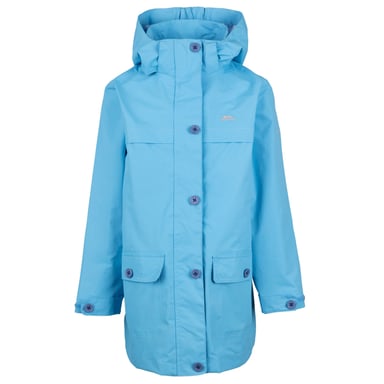 Trespass - "Fairly" Jacke, wasserfest für Mädchen (Himmelblau)