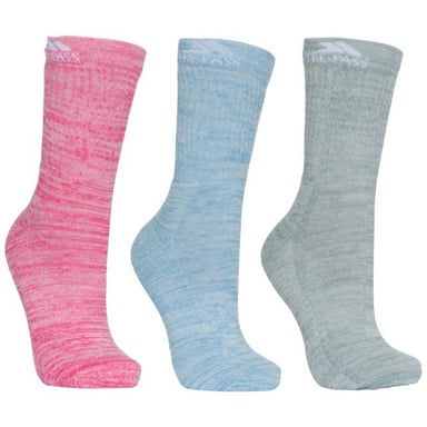 Trespass Womens/Ladies Helvellyn Trekking Socken (3er Pack)