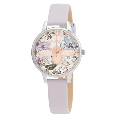 Olivia Burton Damenuhr Quartz Silber