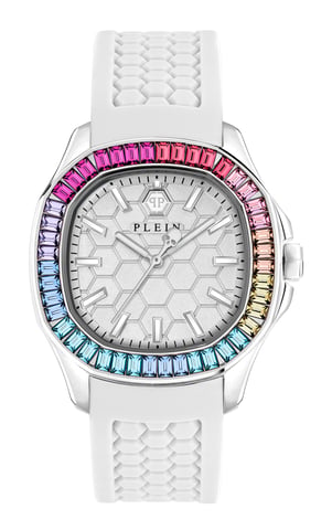 Philipp Plein $pectre Lady Weiß Damen Armbanduhr PWTAA0223