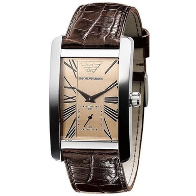 Emporio Armani AR0154 Klassisch Braun Herrenuhr
