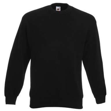 Fruit of the Loom - "Classic 80/20" Sweatshirt für Herren (Schwarz)