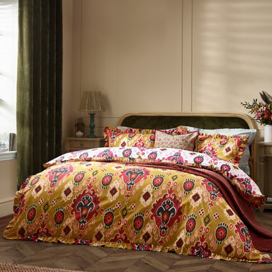 Dawson Ikat Wendebettbezug-Set