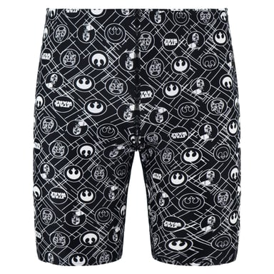 Speedo All Over Print Starwars Jammer Schwarz Weiß Junior Swim Shorts