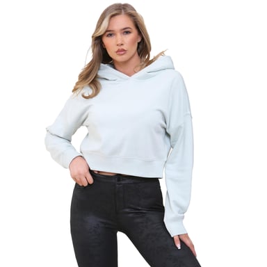 Kruze Womens Cropped Hoodie