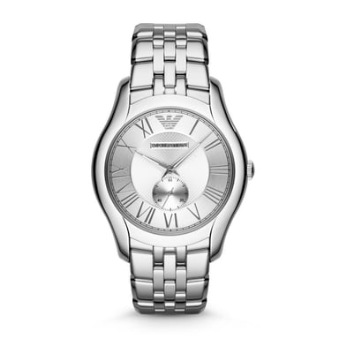 Emporio Armani Herrenuhr Quartz Silber