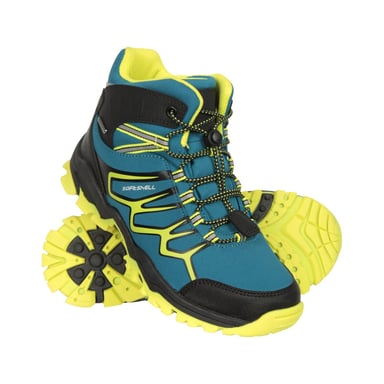 Mountain Warehouse - Kinder Wanderstiefel, Softshell (Helles Aquamarin)