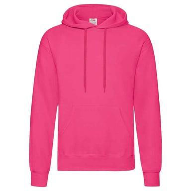 Fruit of the Loom - "Classic" Kapuzenpullover für Herren/Damen Unisex (Fuchsie)