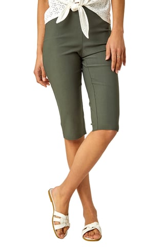 Knee Length Stretch Shorts