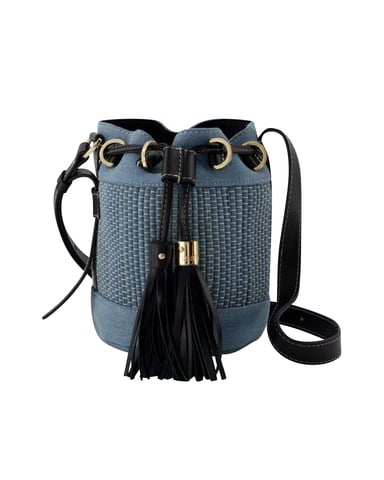 Vicki Crossbody Tasche - See By Chloé - Baumwolle - Denim